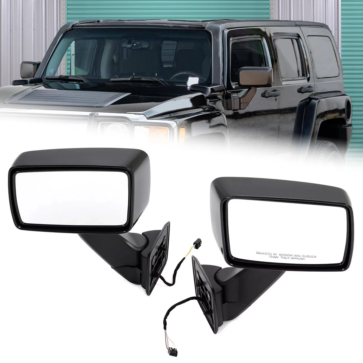 Right Passenger Side Power Fold Mirror For 2008-2010 Hummer H3