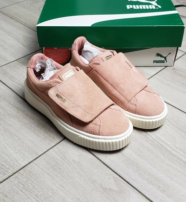 puma platform strap sneakers