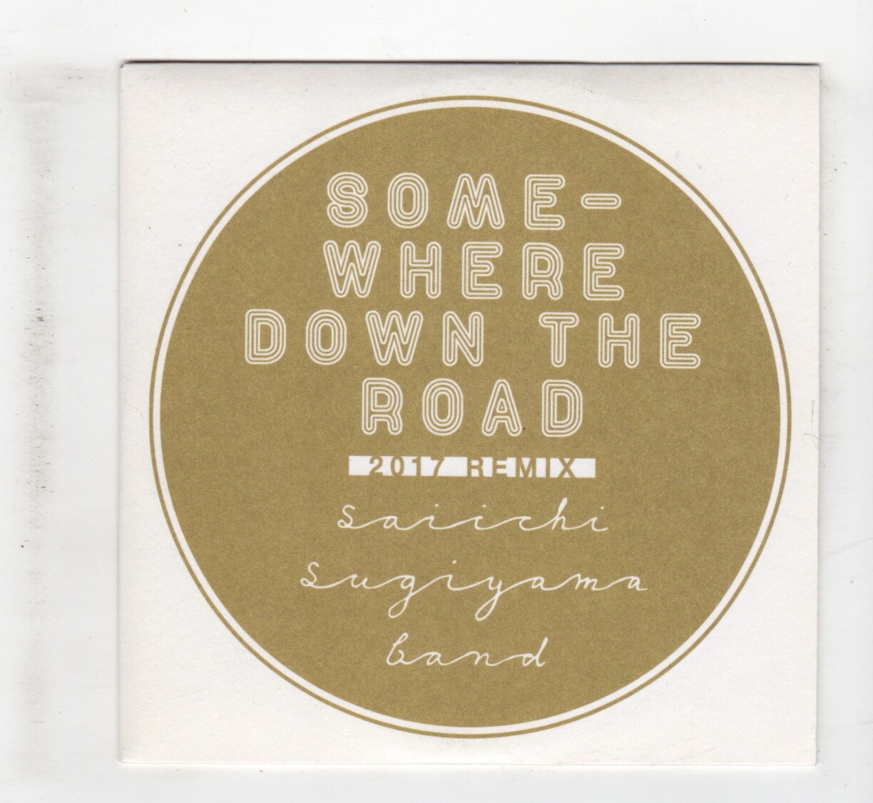 (IT6) Saiichi Sugiyama Band, Somewhere Down The Road - 2017 CD