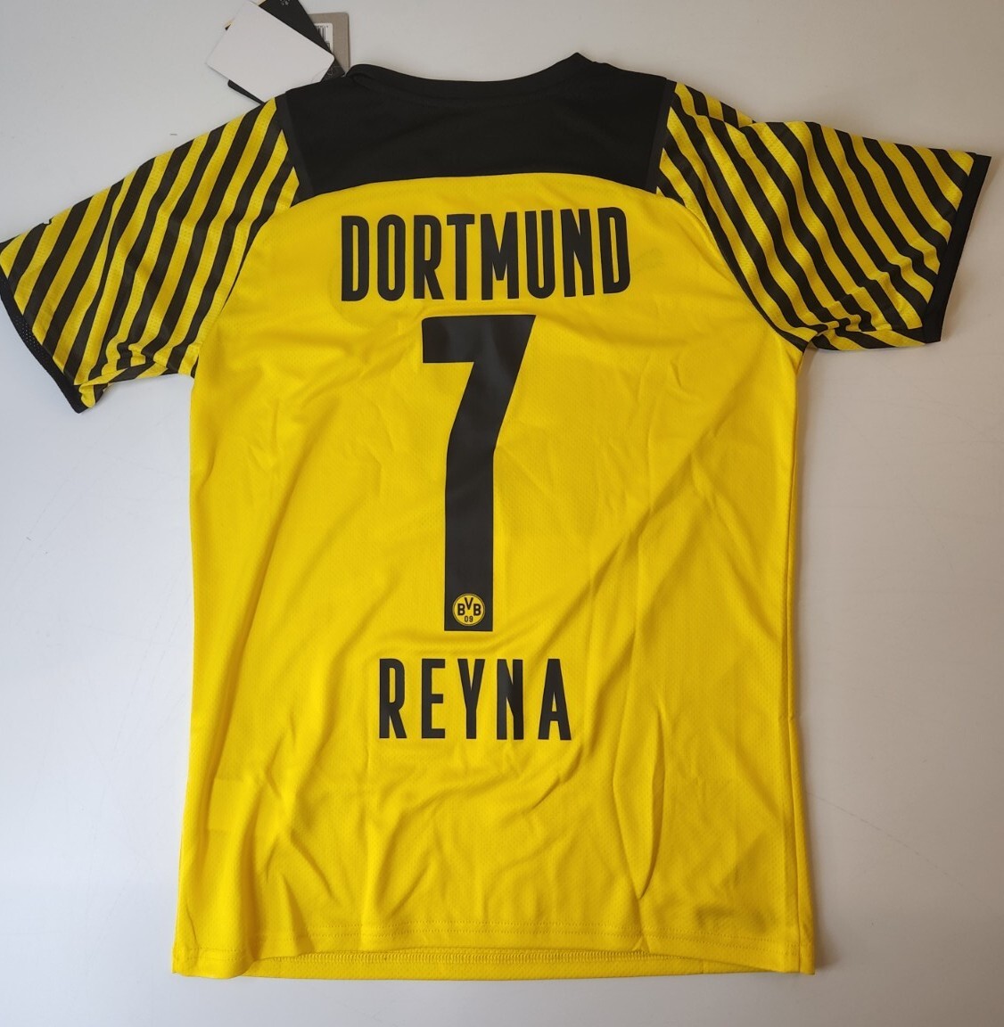 Borussia Dortmund Yellow Home Jersey Puma 2021/2022 S-3XL Reyna #7
