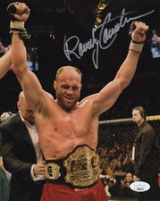 UFC Ultimate Fighting Randy Couture Signed Autographed 8x10 Photo JSA COA #7