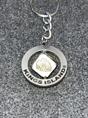 Kings Island Roller Coaster Keychain Amusement Park BAT BEAST BANSHEE RACER