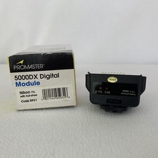 Promaster 5000DX Digital Module Nikon TTL with Hot-Shoe 5931 No Manual