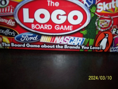 The Logo Board Game: Spin Master english cards only 2011 age 12 + brands you lov - Picture 13 of 19