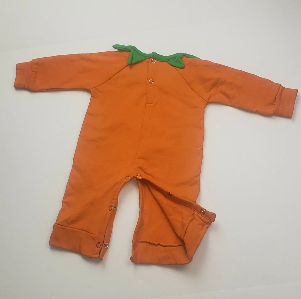 Disfraz Rubíes 3 Piezas Naranja Calabaza Bebé 6-12 Meses Foto 3 de 4