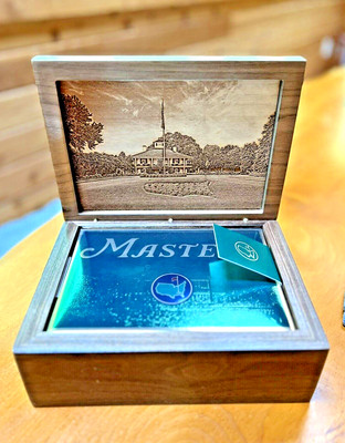 RARE Augusta National Masters Tournament Limited Edition Boxed Golf Ball Set