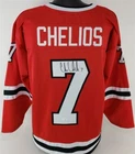 Chris Chelios Signed Chicago Blackhawks Jersey (JSA COA) NHL Career 1984–2010