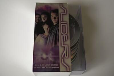 Sliders: Dual-Dimension Edition -  First & Second Seasons (6-Disc, DVD, 2004)