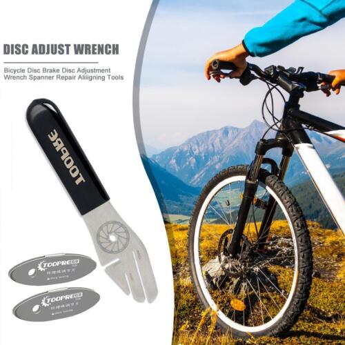 MTB Bicycle Disc Brake Rotor Alignment Truing Tools with Disc Brake Pad Spacer