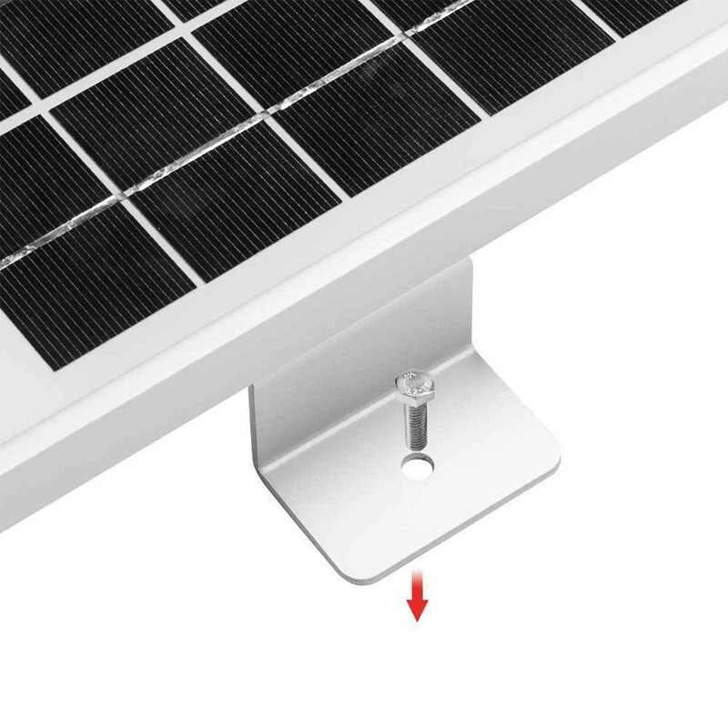 4 PCS Solar Panel Z-Bracket Mounting Flat Roof Yacht RV Mount Aluminum Kit AU