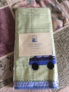 Pottery Barn Kids A To Z Valance Adorable Quality Baby Boy Room