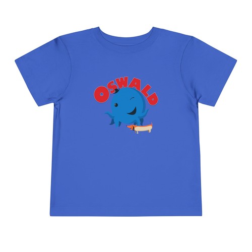 Oswald The Octopus Weenie Animated Retro Television TV Show Toddler T-Shirt - Picture 26 of 42