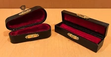 Dollhouse Miniature Instrument Cases Empty