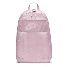 Nike Kids Elemental Backpack, Lilac/White, Adjustable Straps  Padded Back, NWT