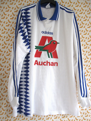 MAILLOT ASRV AUCHAN rétro #8 années 1990 EUR 15,40