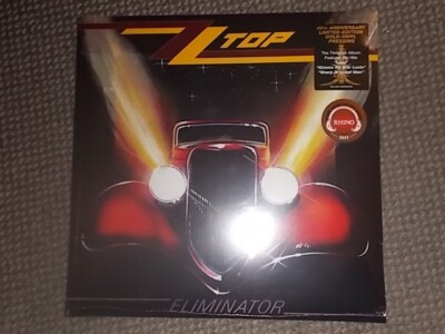 ZZ TOP - Eliminator   40th ANNIVERSARY LIMITED GOLD VINYL  LP     NEU  (2023)