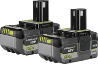 Ryobi One+ RB1850X 18V 5Ah (2Er Set) Lithium-Ionen-Akkus