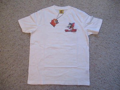 Tom & Jerry x Shoe Palace Exclusive Men s T-shirt White Size Medium NWT