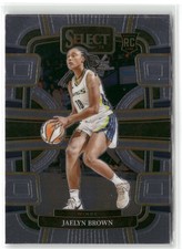 2024 Panini Select WNBA Jaelyn Brown RC Rookie Dallas Wings #4