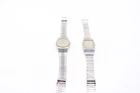 F x2 Seiko Gents Quartz Wristwatch Inc 7439-5030, 6533-8000 Working