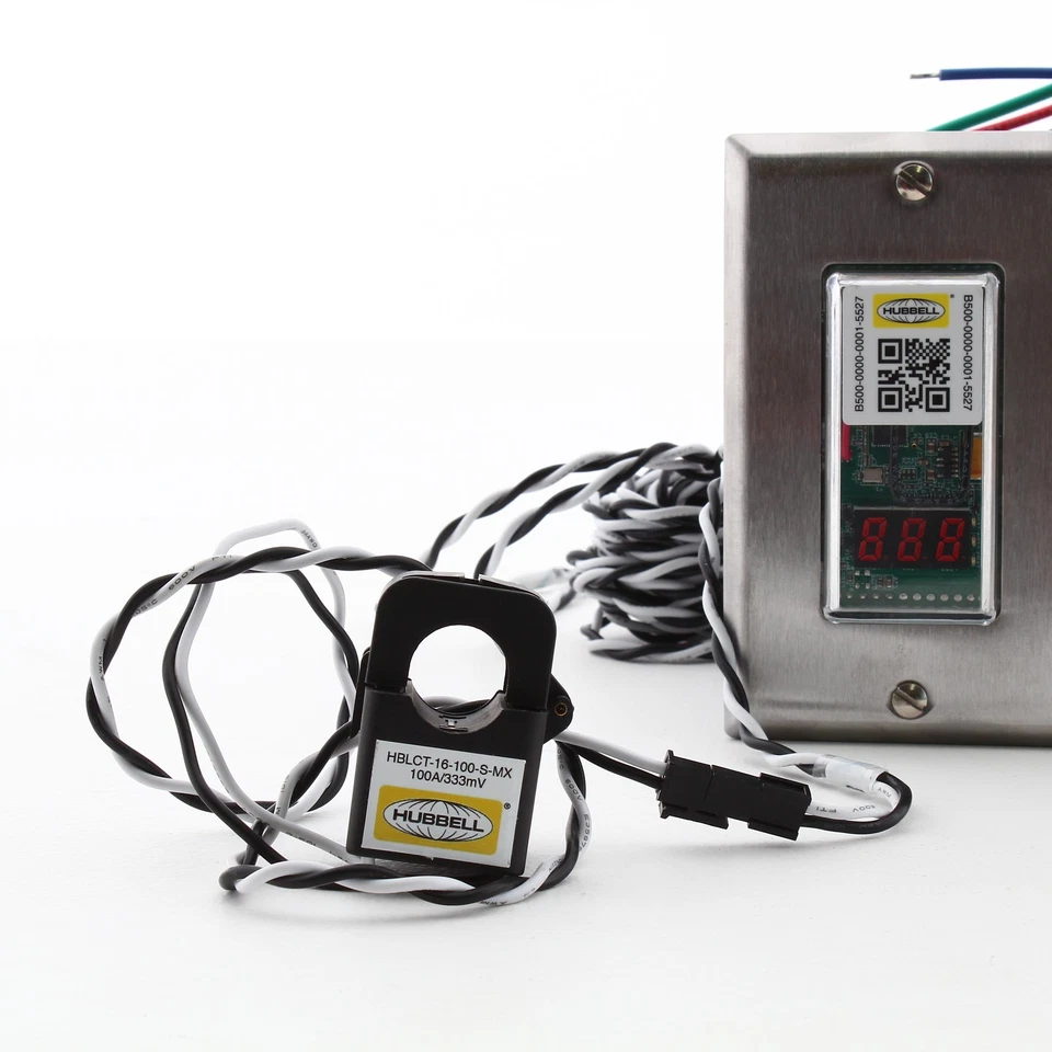 Hubbell SplitCore Circuit Panel Monitor 120A 240V 3 Phase Delta HBLPG010D00016MM - Image 3 of 4