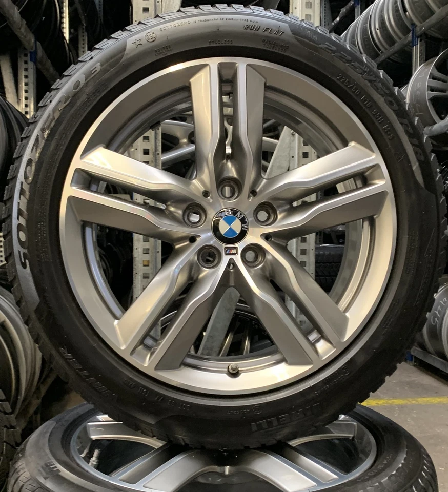 4x Original BMW Winterräder 225/50 R18 95H - für X1 F48 X2 F39 2265 - Bild 2 von 3