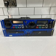 Skytec TEC 2500 Dual CD Tray Player w/Remote DJ Mix Controller Rack