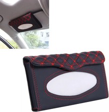 Universal Paper Towel Napkin Holder Box Tissue Case Cover for Car Sun Visor