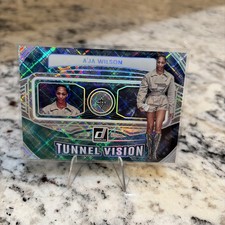 A'JA WILSON 2026 DONRUSS WNBA TUNNEL VISION DIAMOND #9 ACES