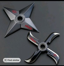 2 Pack Rotating Metal Fidget Spinners for Str...
