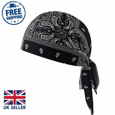 Paisley Kühl Kopftuch Mütze Bandana Beanie Motorrad Pirat Head Wrap 2026