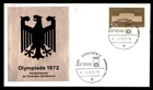 Mayfairstamps Germany FDC 1972 Olympic Rings and Building First Day Cover aaw_92