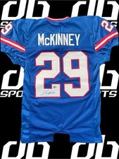 Xavier McKinney Authentic Signed Jersey Autographed BAS