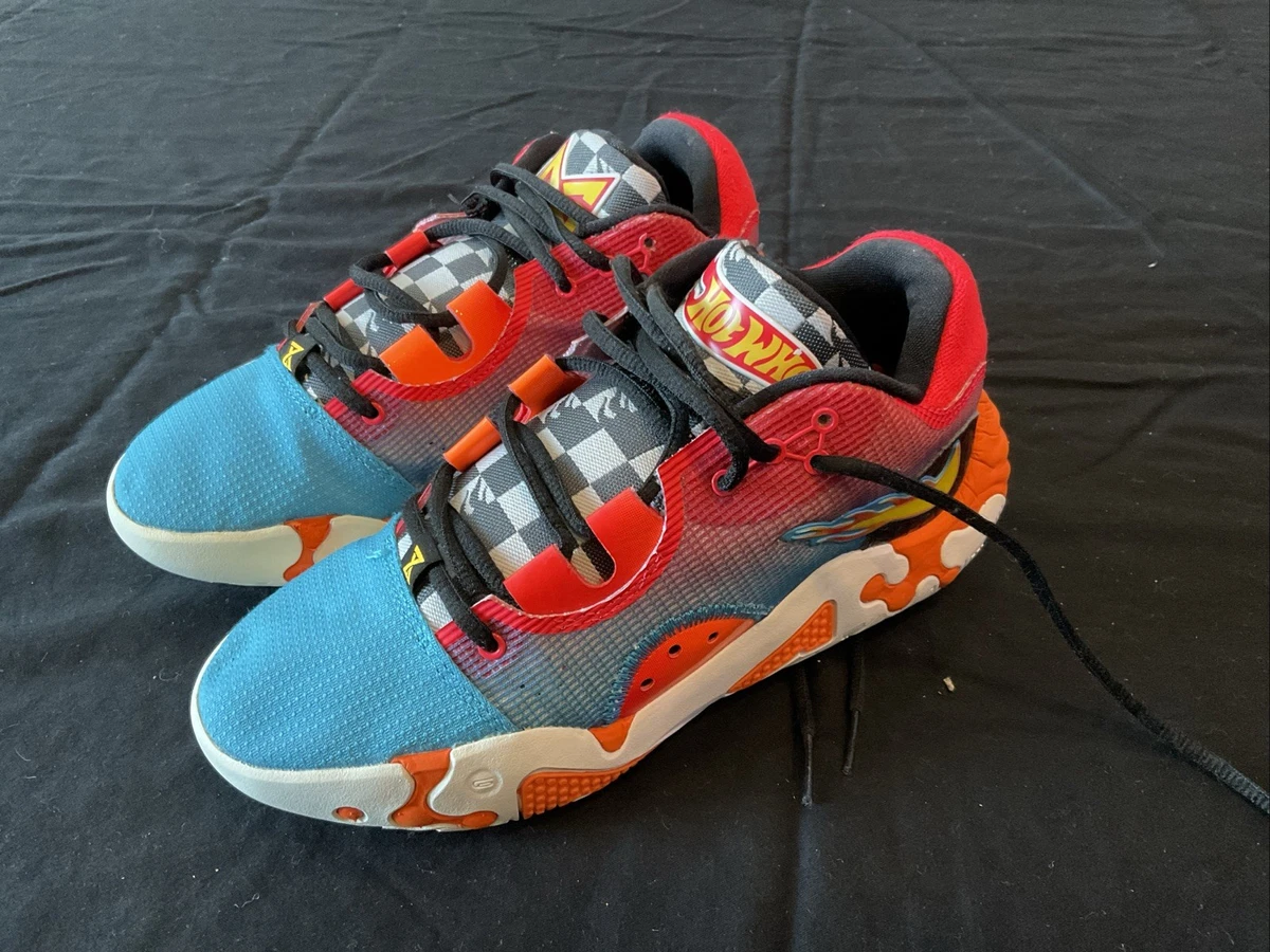 Preços baixos em Nike PG 6 NRG EP x Hot Wheels Black/Laser Blue