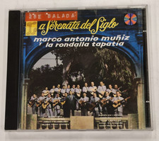 MARCO A. MUÑIZ Y LA RONDALLA TAPATIA- LA SERENATA DEL SIGLO- 1990 MEX CD SOC