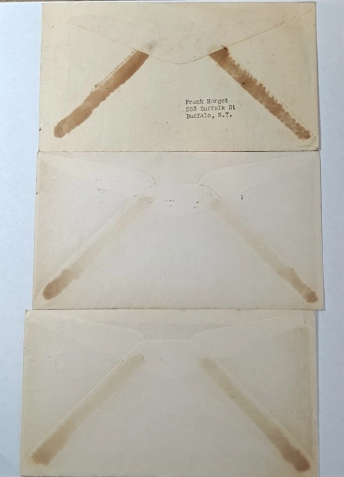 US COVERS FDC 3 Matching Grimsland Cachets National Parks 1934 #741 #747 #749 - Image 2 of 2