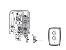Triton T70GSI shower parts and accessories