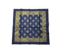 Williams Sonoma Blue Thai Palace Dinner Napkin Napkins Set of 4 New