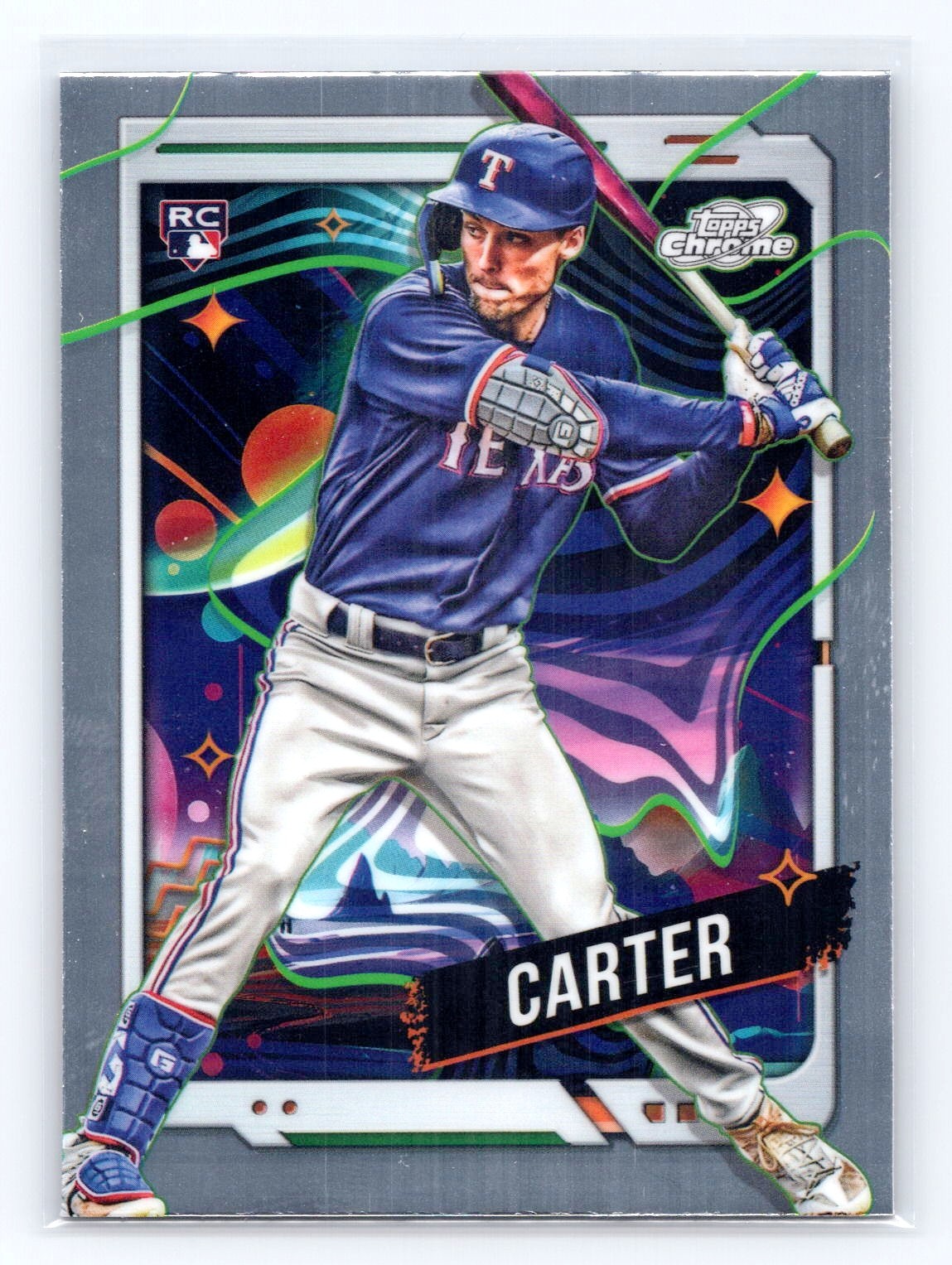2024 Topps Chrome Cosmic #186 Evan Carter