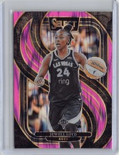 2025 Panini Select WNBA #142 Jewell Loyd Pink Flash Premier