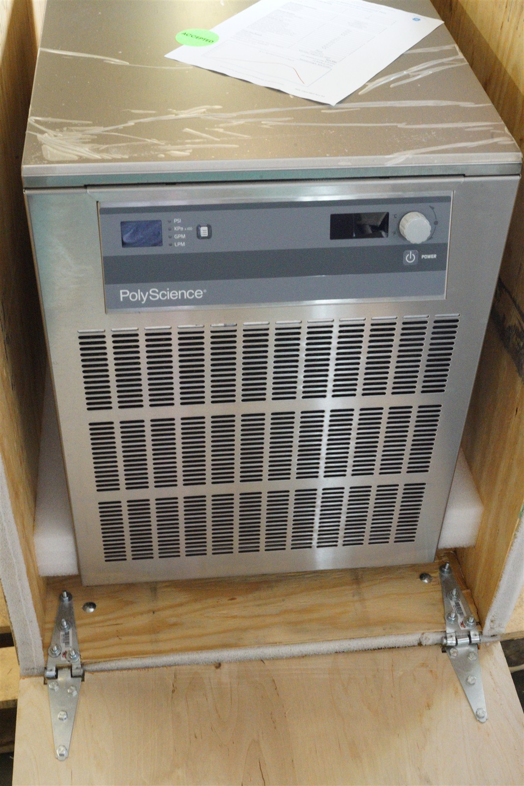 PolyScience Durachill 1.5 HP Chiller, Model 58753TD7XC751 New in Crate 