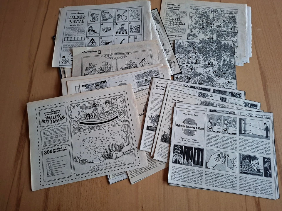 Stern Comic Rätsel Wissenschaft ca.50 x (Sammlungsauflösung) - Bild 1 von 1