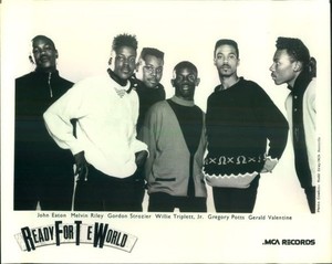 Press Photo: READY FOR THE WORLD 8x10 B&W