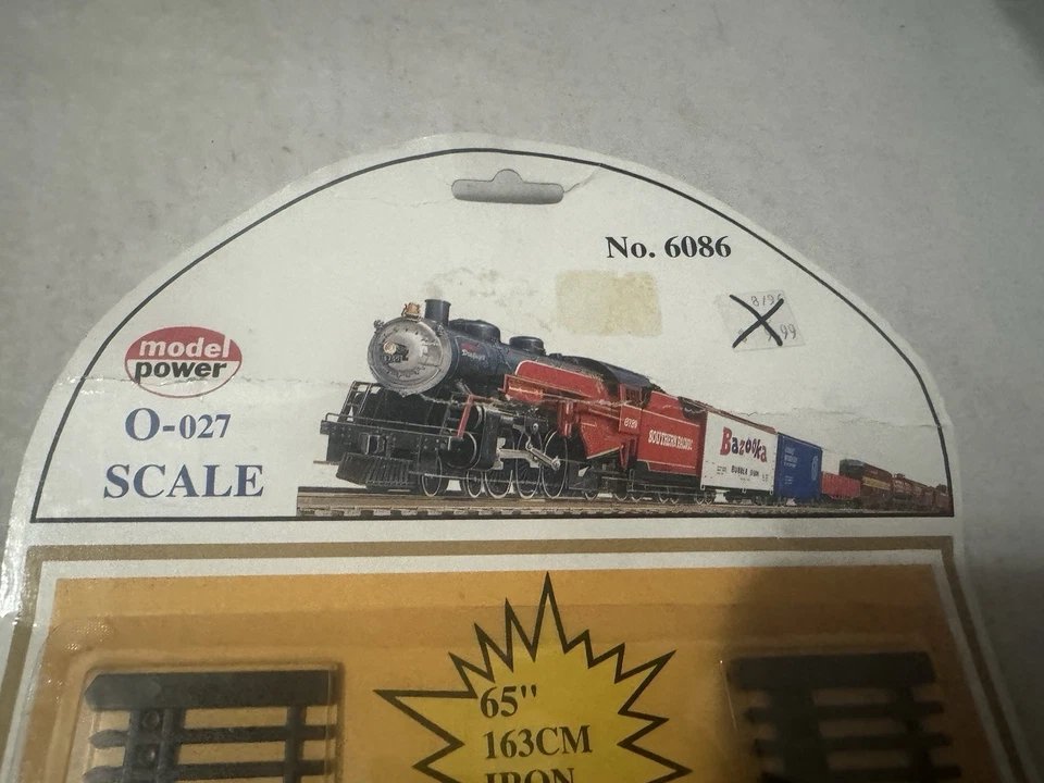 Model Power O Gauge #60866 Foot Scale, Fencing For Train Set Layout Scenery - Image 3 of 4