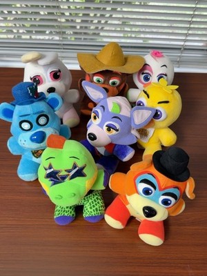 Funko Five Nights at Freddy s FNAF Plush Lot of 8 2020 Security Breach 7-9 