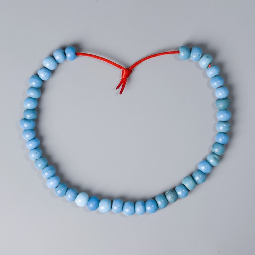 Old Chinese Vintage Glass Beads Necklace