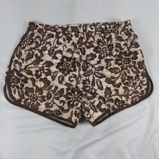 VTG Jantzen Hawaiian Kona Kai Graphic Bold Print Swim Trunks Flowers Surf USA