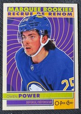 2022-23 O-Pee-Chee #566 Owen Power Retro Near Mint or Better Buffalo Sabres
