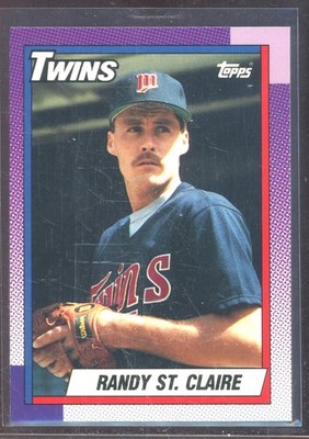 Randy St. Claire 1990 Topps Tiffany #503 