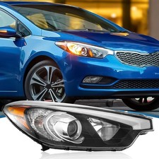 Compatible with 2014-2016 Kia Forte/Forte 5 Headlight Halogen Projector Type P